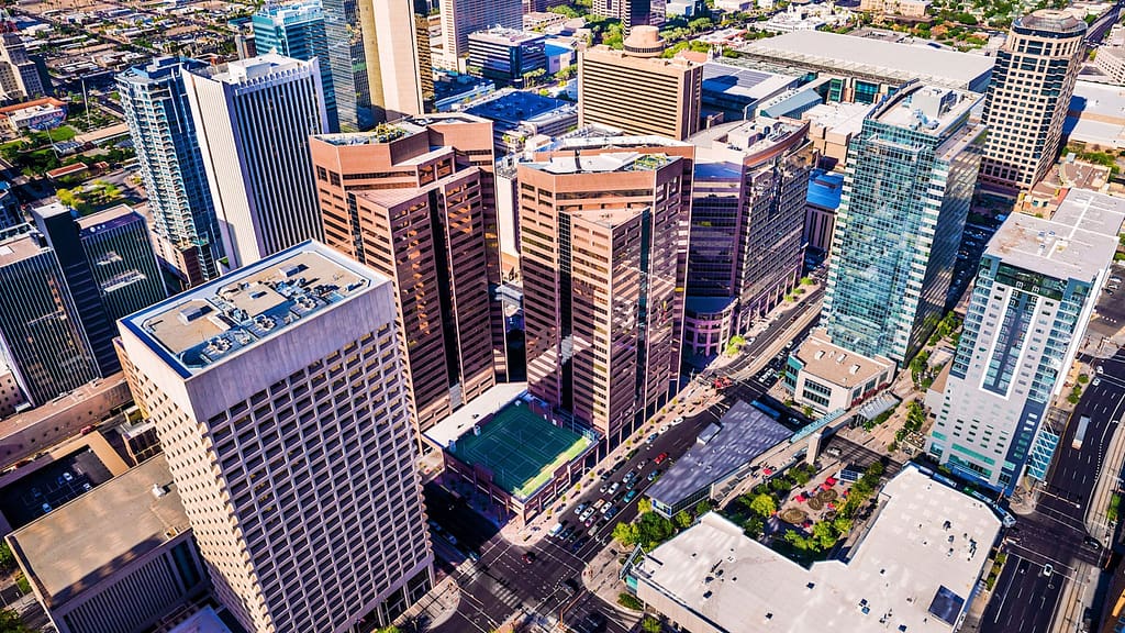 Skyscrapers in Phoenix